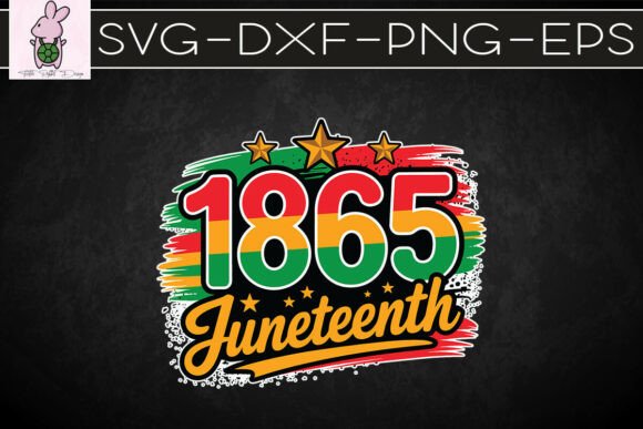 1865 Juneteenth Black Lives Matter SVG