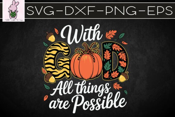 All Things Are Possible with God SVG