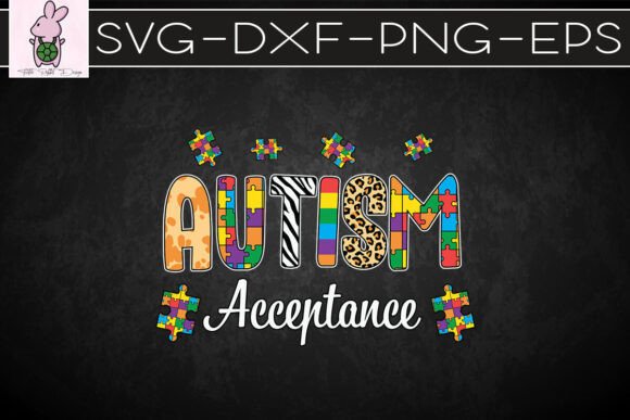 Autism Acceptance Awareness SVG