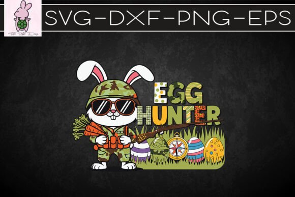Egg Hunter Happy Easter Western SVG