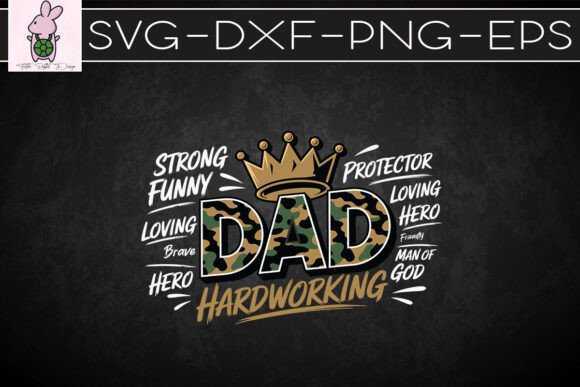 Father’s Day Best Dad Ever Cool SVG
