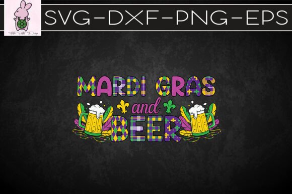 Mardi Gras and Beer SVG