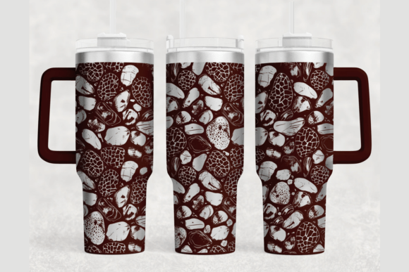 Pebbles Rocks 40oz Laser Tumbler Wrap