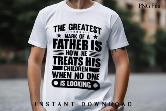 Positive Dad Lettering Quote Only PNG